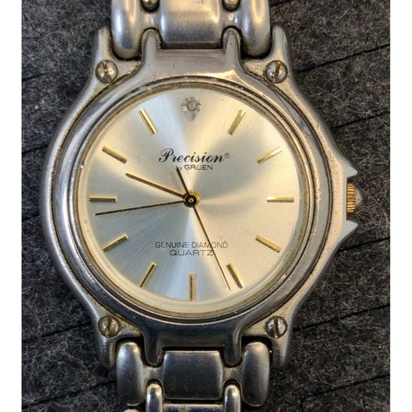 Gruen Other - Vintage Precision by Gruen Analog Watch Silver Tone - Not Tested